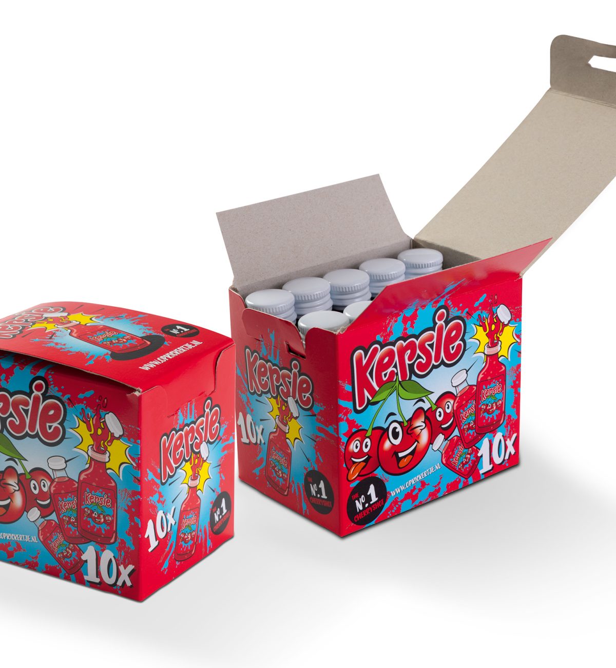 Kersie shots samengesteld