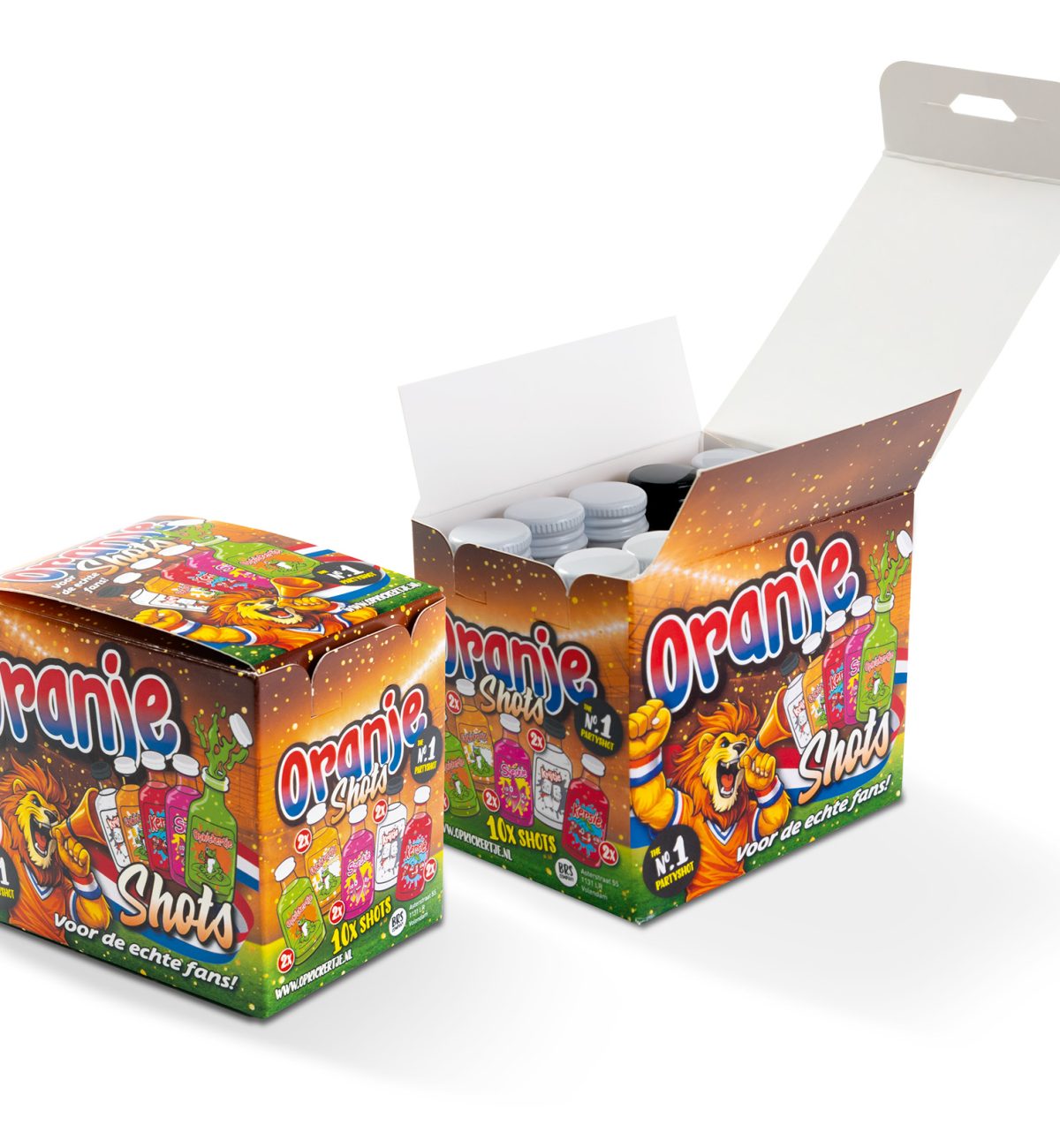 Oranje Shots samengesteld